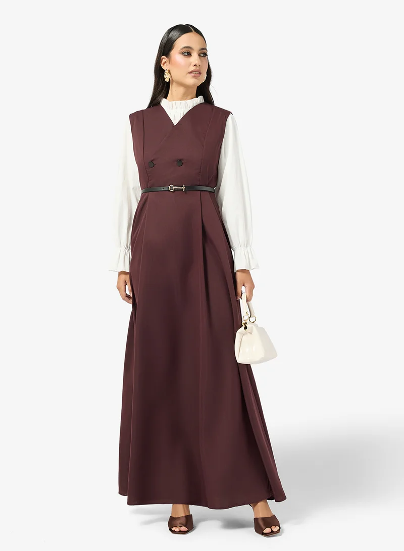 خزانة A-line Blazer Dress